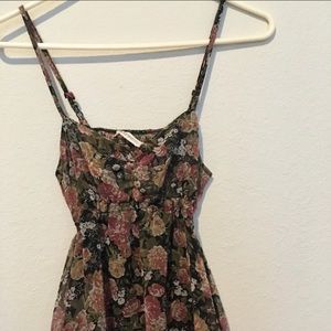 Brandy Melville Floral Adjustable Straps